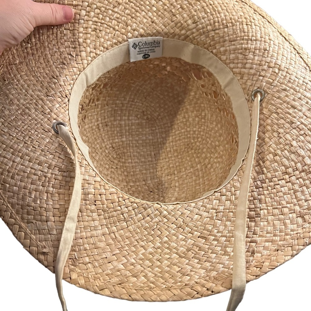 Columbia Women’s Seagrass Straw Sun Hat size Large XLarge - Picture 8 of 11